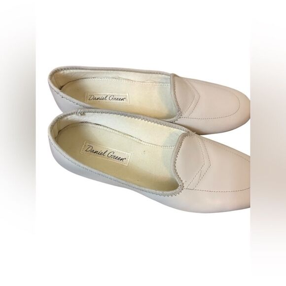 Daniel Green 7.5 N split leather slippers - Picture 5 of 6